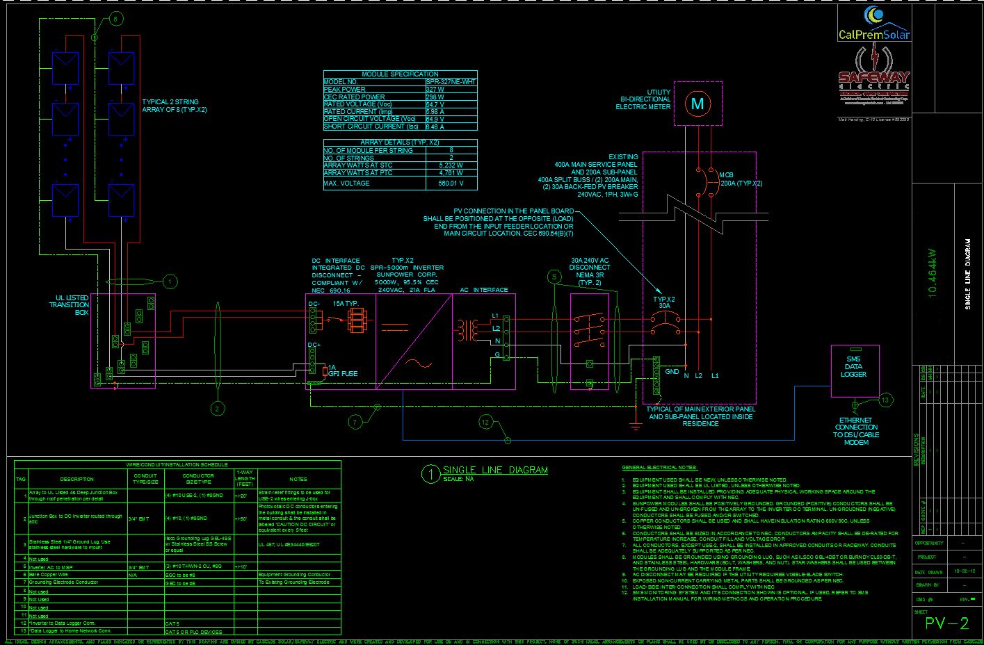 Autocad PV Design